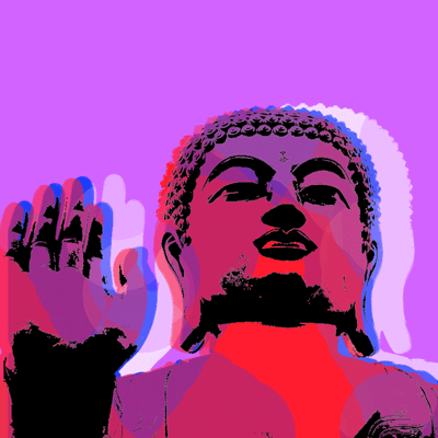 buddha print