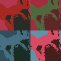 french bulldog print