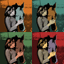 horse pop art