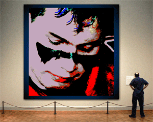 display custom pop art